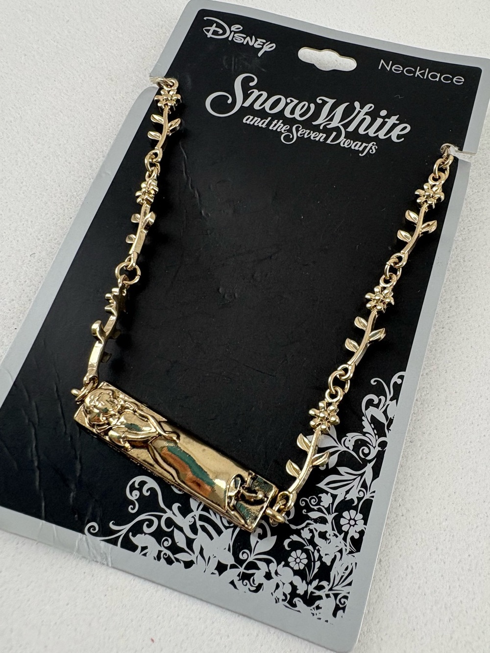 Disney Snow White Neon Tuesday Necklace